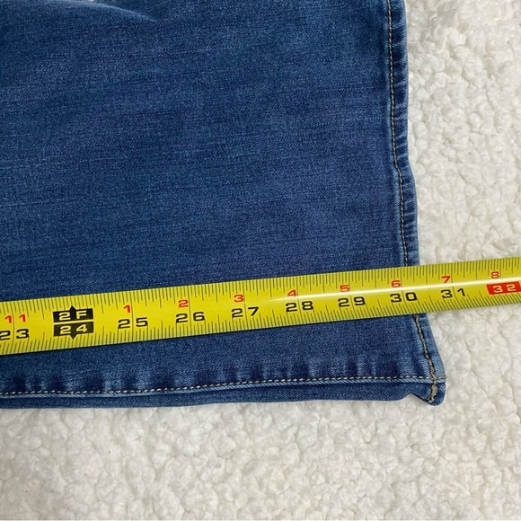 Y2K American Eagle Kick Boot Low Rise Bootcut Flare Jeans size 10 - Picture 8 of 9